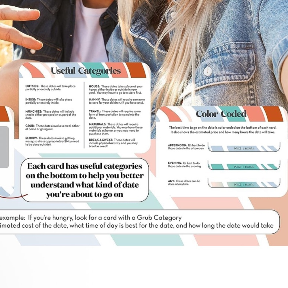Date Night Ideas Scratch Off Cards - Picture 6 of 6